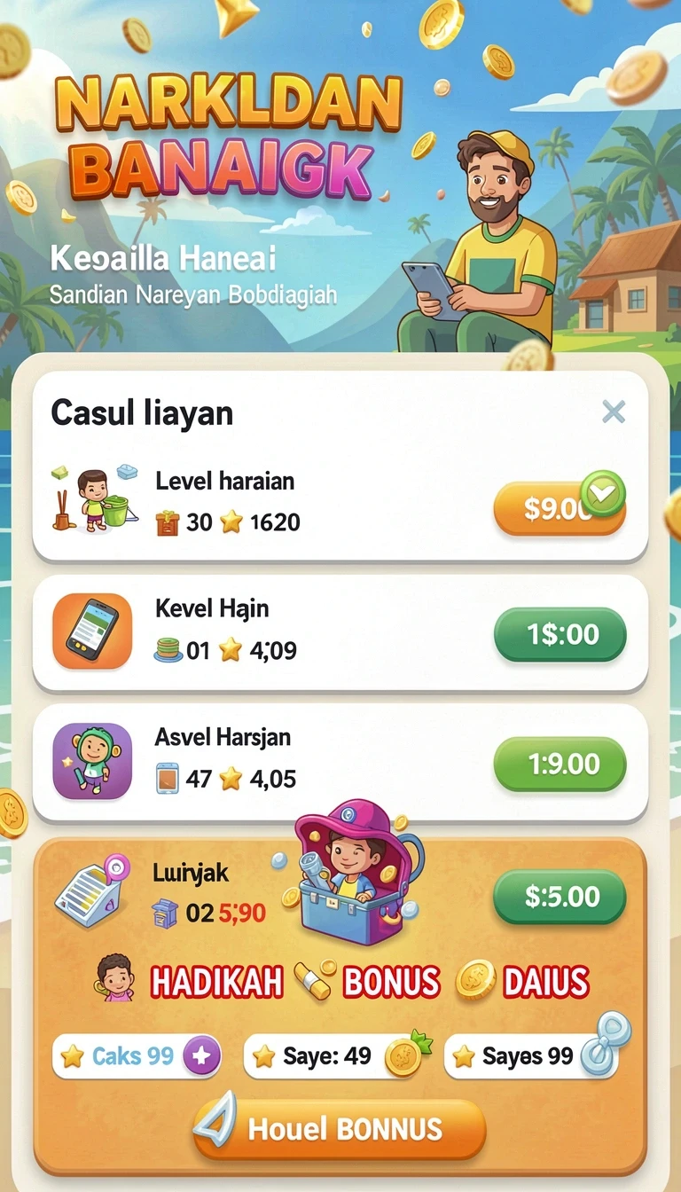 Halaman katalog dengan daftar aplikasi yang tersusun rapi.